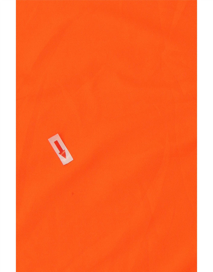 Dickies Herren-Oberteil, langärmelig, groß, orangefarbenes Polyester