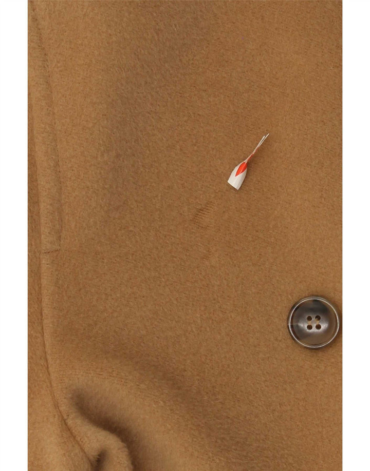 Cappotto doppiopetto oversize da donna Marella UK 12 Lana beige medio
