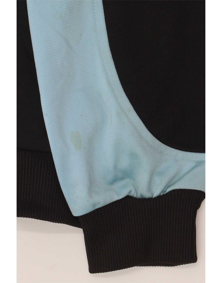 Adidas Træningsdragt til mænd Topjakke UK 40/42 Medium Sort Colourblock