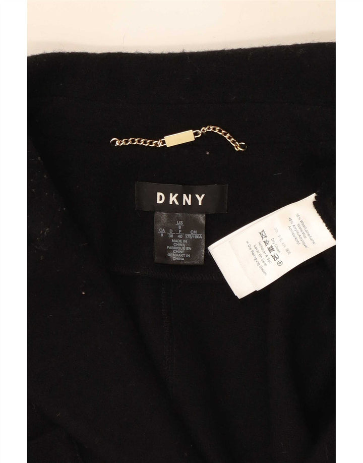 Soprabito da donna Dkny US 8 medio in lana nera