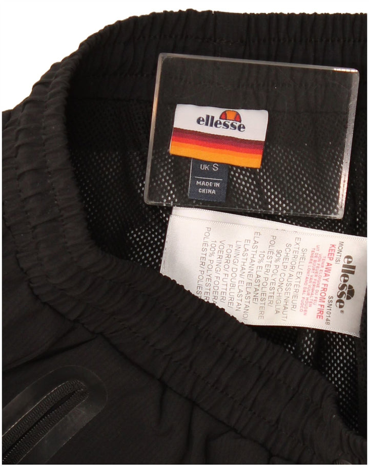 Muške trenirke Ellesse Graphic Trenirke Male crne poliesterske hlače
