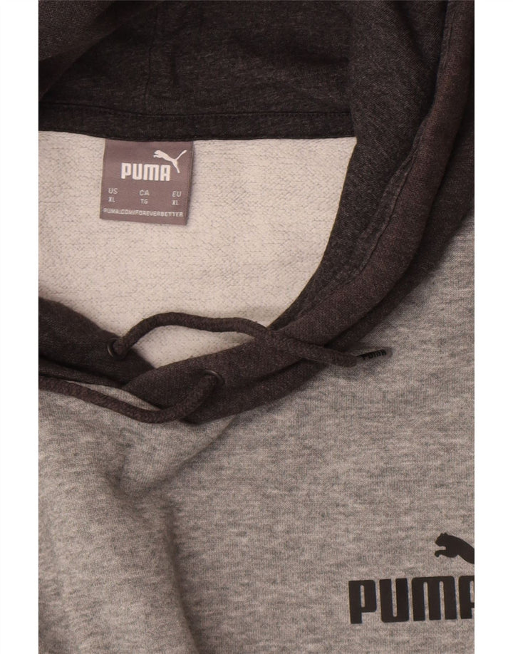 Puma Hættetrøje til mænd XL Grå Colourblock