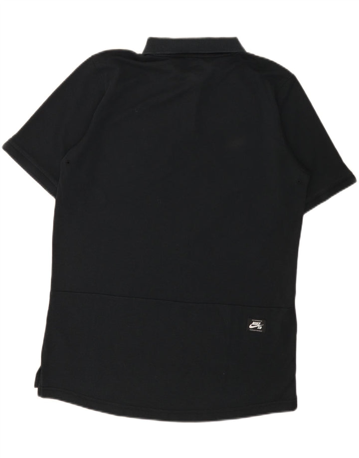 Nike Herren Dri Fit Poloshirt Mittelschwarze Baumwolle
