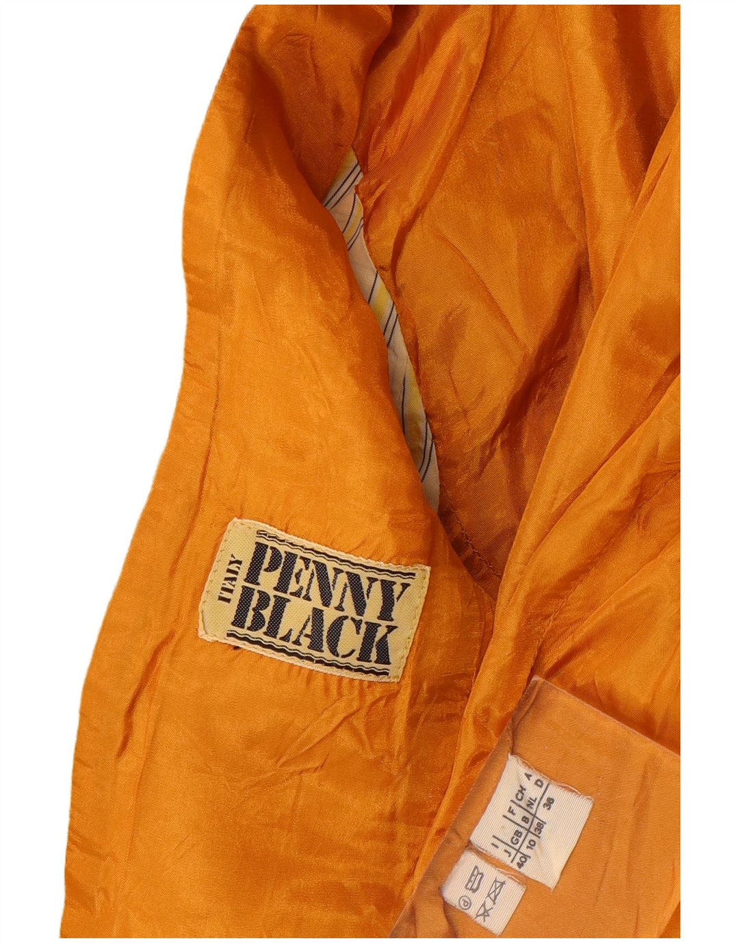 PENNY BLACK Γυναικείο σακάκι 2 κουμπιών UK 10 Small Yellow Colourblock