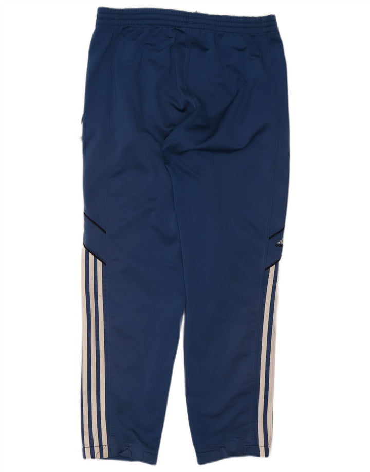 Adidas Mens Tracksuit Trousers Joggers Medium  Blue Polyester