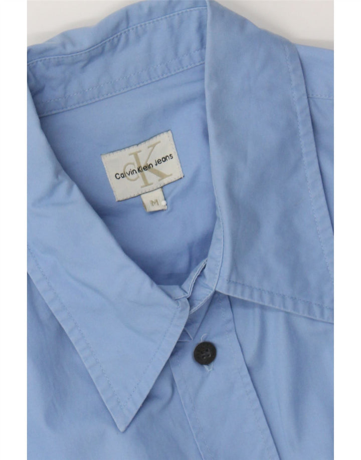 CALVIN KLEIN JEANS Mens Shirt Medium Blue Cotton Vintage Calvin Klein Jeans and Second-Hand Calvin Klein Jeans from Messina Hembry 