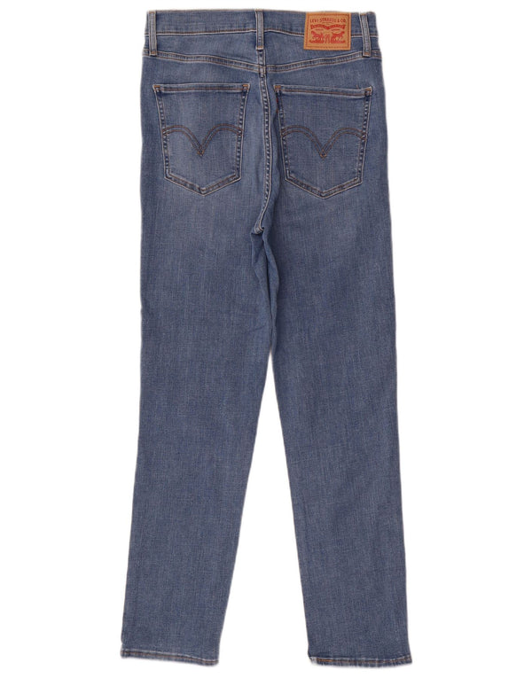 Levi's Kvinder Mile High Slim Jeans W29 L27 Blå Bomuld