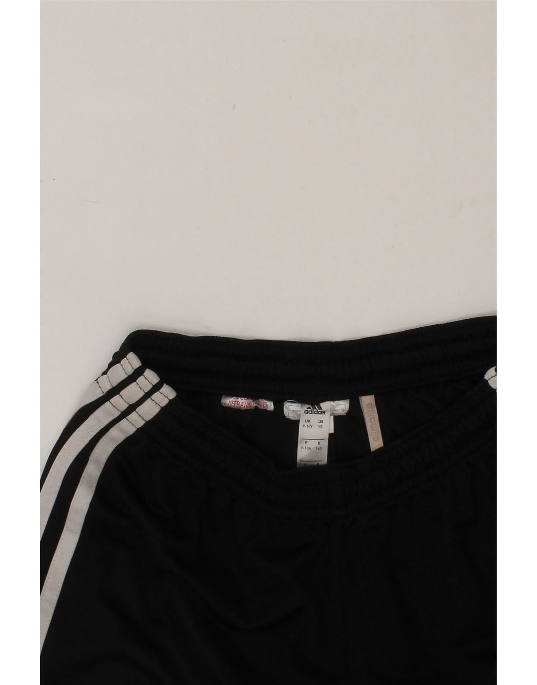 ADIDAS Boys Climalite Sport Shorts 9-10 Years  Black Vintage Adidas and Second-Hand Adidas from Messina Hembry 