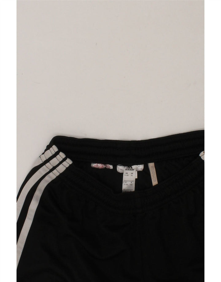 ADIDAS Boys Climalite Sport Shorts 9-10 Years  Black Vintage Adidas and Second-Hand Adidas from Messina Hembry 
