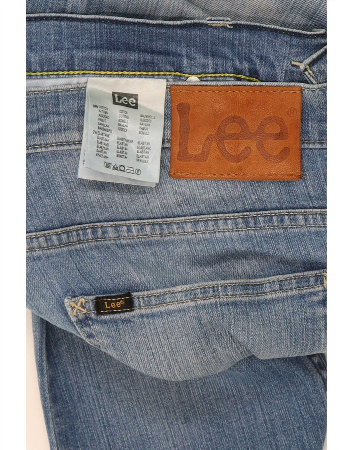 Lee Herren Powell Slim Jeans W34 L34 Blaue Baumwolle