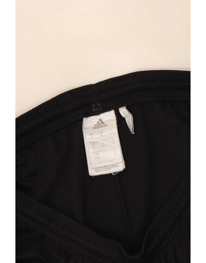 Pantaloncini sportivi Adidas Climalite da uomo medio poliestere nero