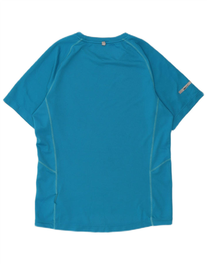 Nike Mens Dri Fit T-Shirt Top Small Blue Polyester