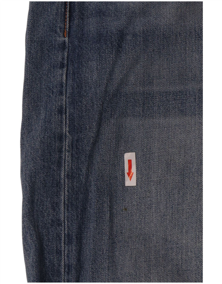 Levi's Mens 501 Straight Jeans W34 L32 Blue Cotton
