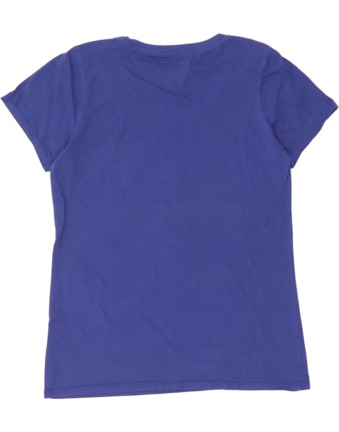 NIKE Womens Graphic T-Shirt Top UK 10 Small Navy Blue Vintage Nike and Second-Hand Nike from Messina Hembry 