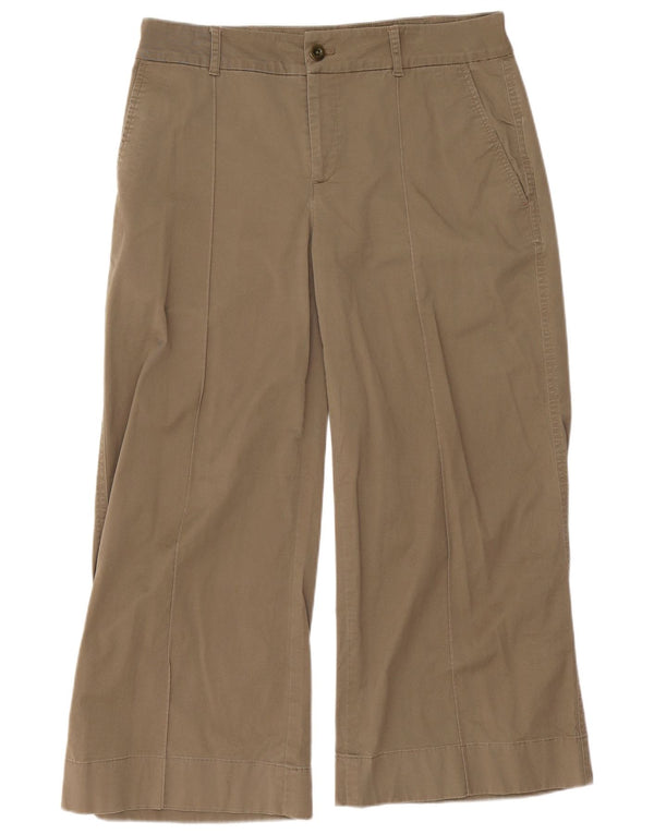 Ralph Lauren Womens Capri Chino Trousers US 2 XS W30 L23 Khaki Cotton