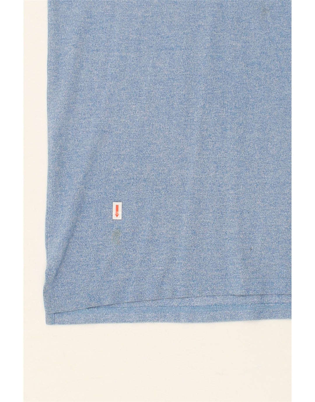 CHAMPION Mens Polo Shirt Medium Blue Flecked Cotton Vintage Champion and Second-Hand Champion from Messina Hembry 