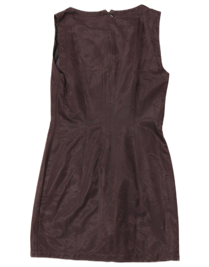 Max & Co. Womens Sleeveless Sheath Dress UK 12 Medium Black Cotton