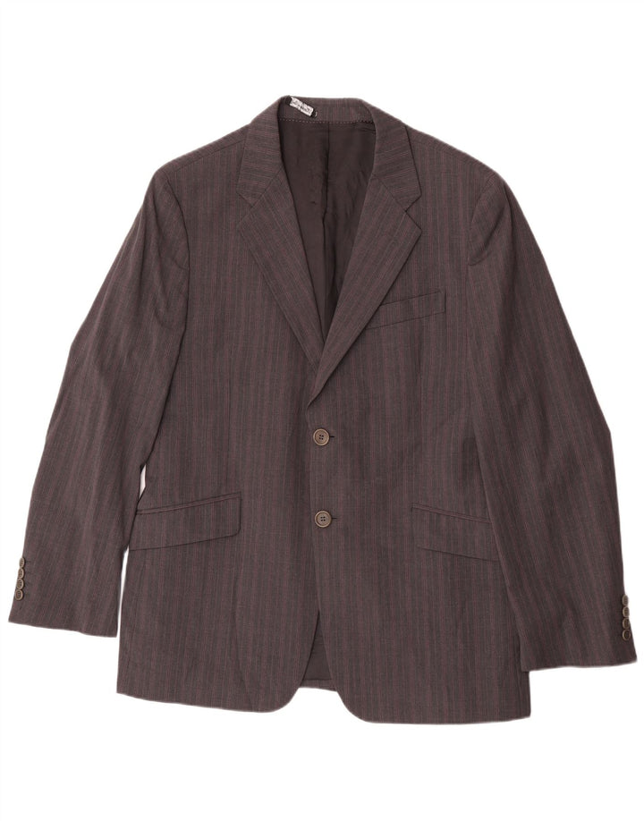 Paul Smith Chaqueta tipo blazer de 2 botones para hombre UK 42 XL Gris a rayas