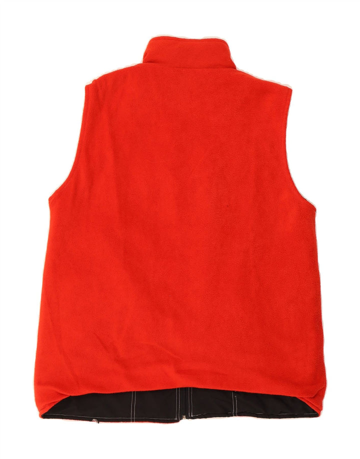 LOTTO Mens Reversible Gilet UK 38 Medium Black Polyester Vintage Lotto and Second-Hand Lotto from Messina Hembry 