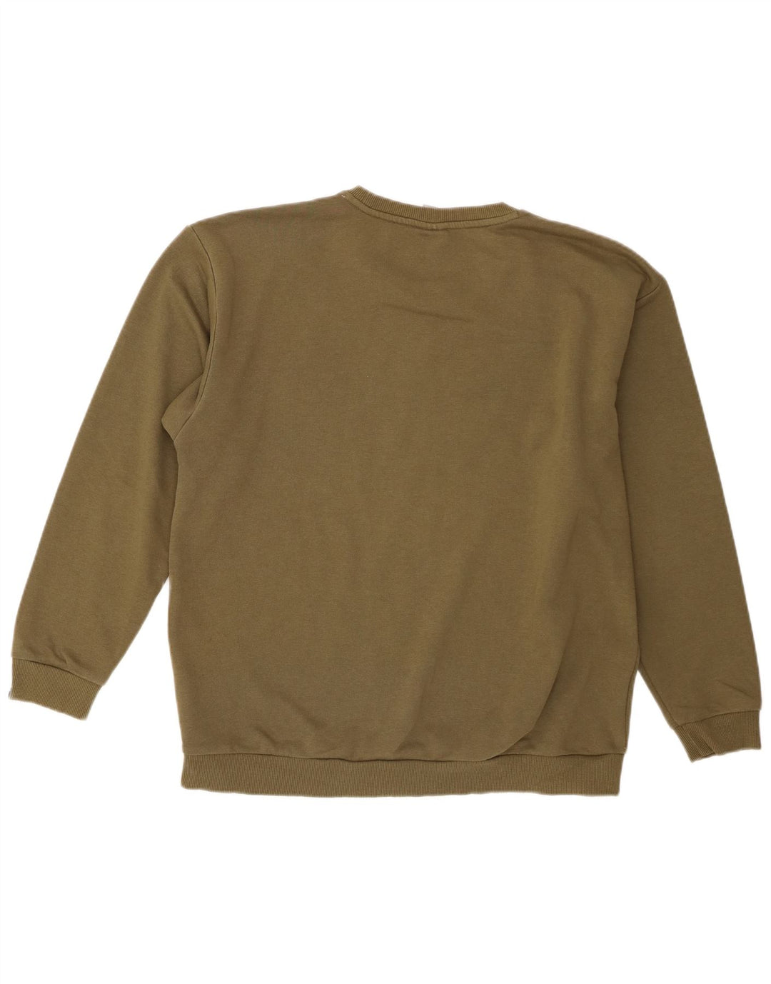 Puma Graphic Sweatshirt Jumper UK 16 Large Khaki