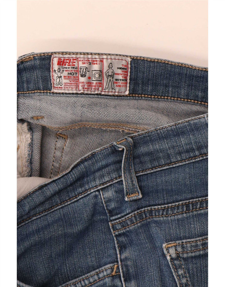 Rifle Womens Bootcut Jeans W28 L30 Blue