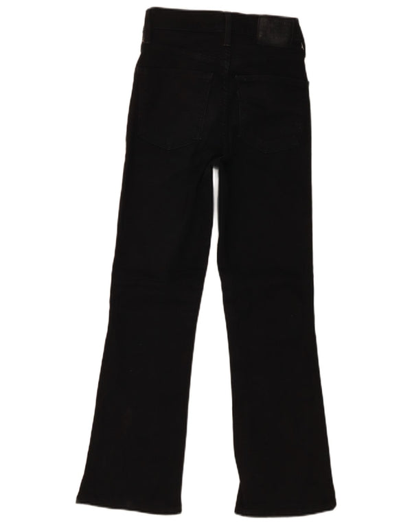 Levi's Damen Bootcut Jeans W23 L26 Schwarze Baumwolle