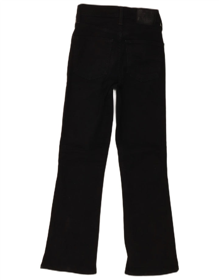 Levi's Damen Bootcut Jeans W23 L26 Schwarze Baumwolle