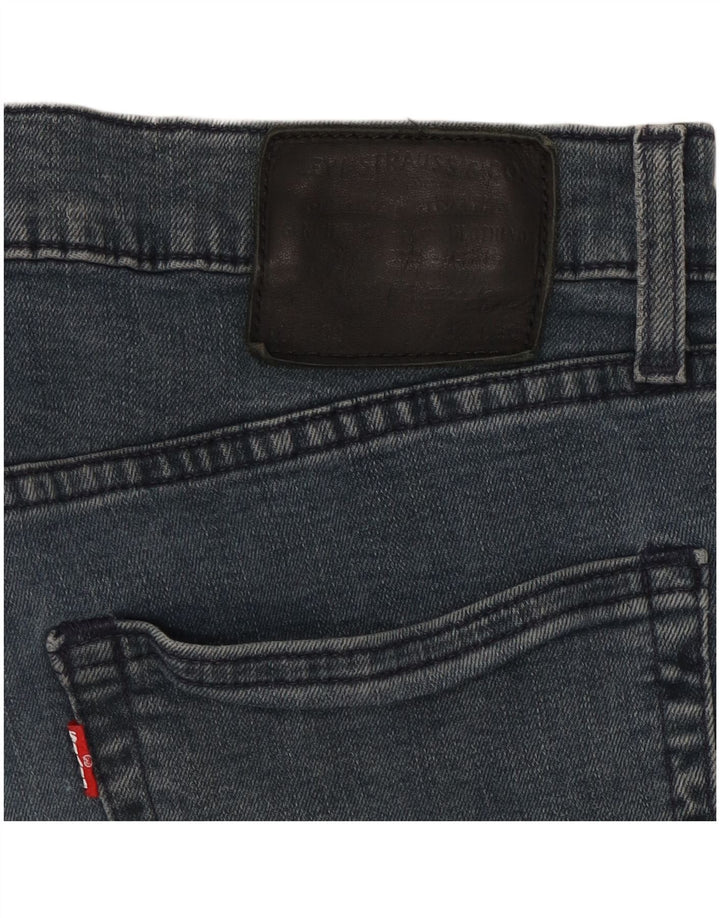Levi's Herre 502 tilspidsede jeans W32 L30 Marineblå