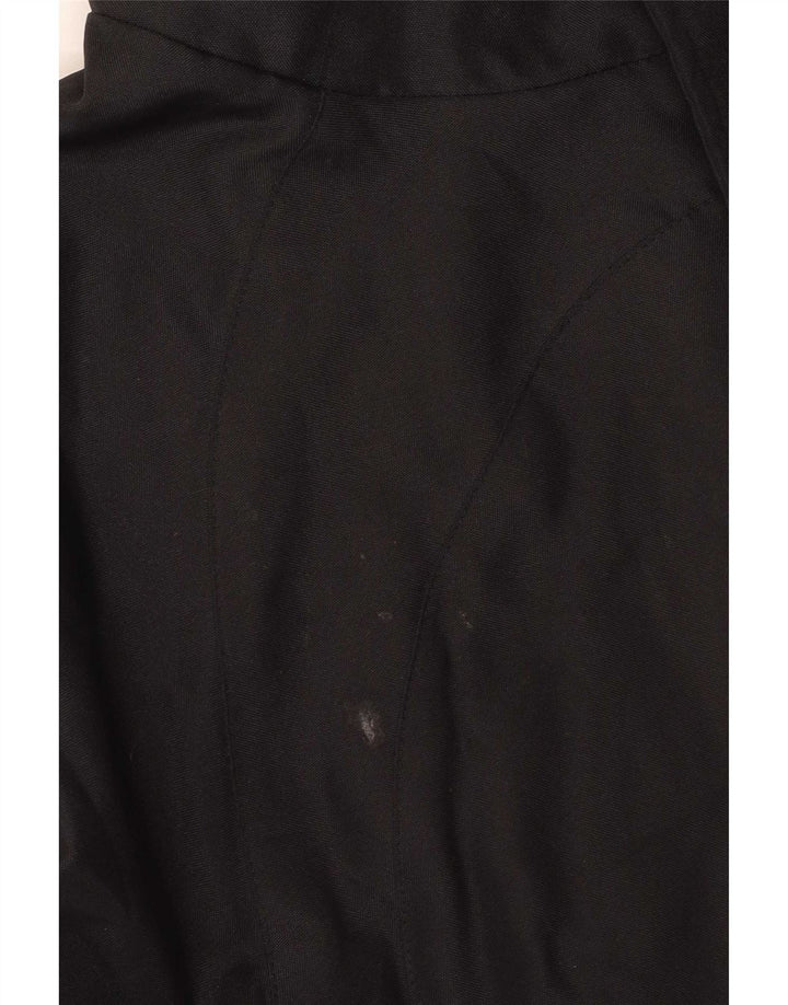 Fila Mens Hooded Windbreaker Jacket UK 40 Large Black Polyester