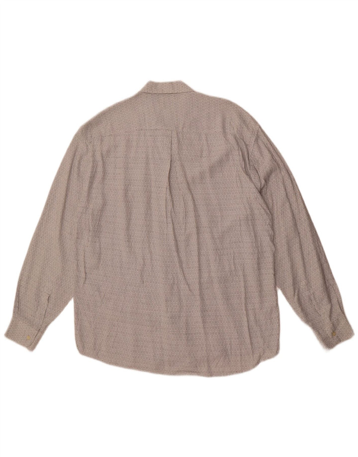 Mac Fashion Mens Shirt Medium Grey Striped