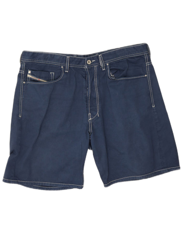 Diesel Damen Freizeitshorts W36 XL Marineblaue Baumwolle