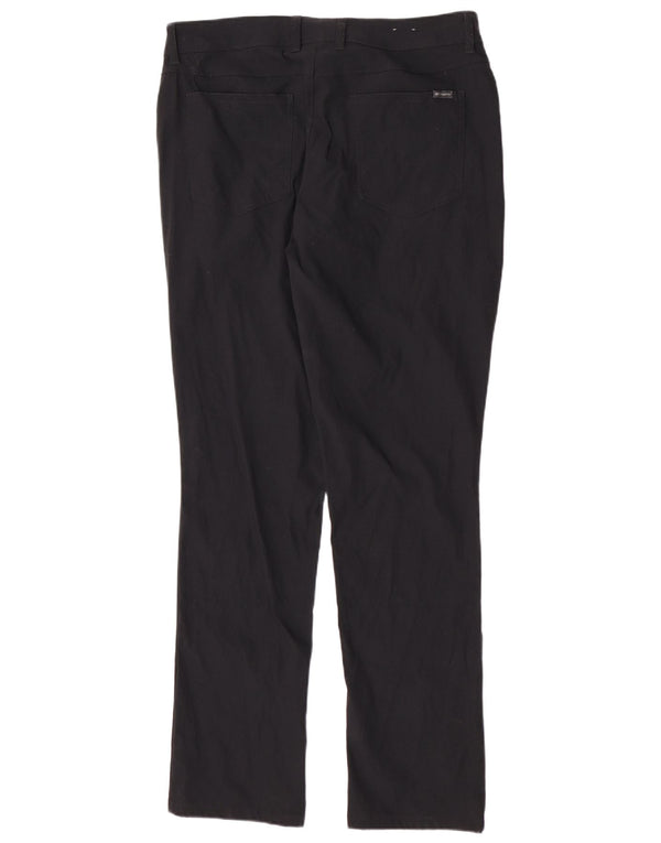 Columbia Mens Regular Casual Trousers W34 L32 Black Nylon