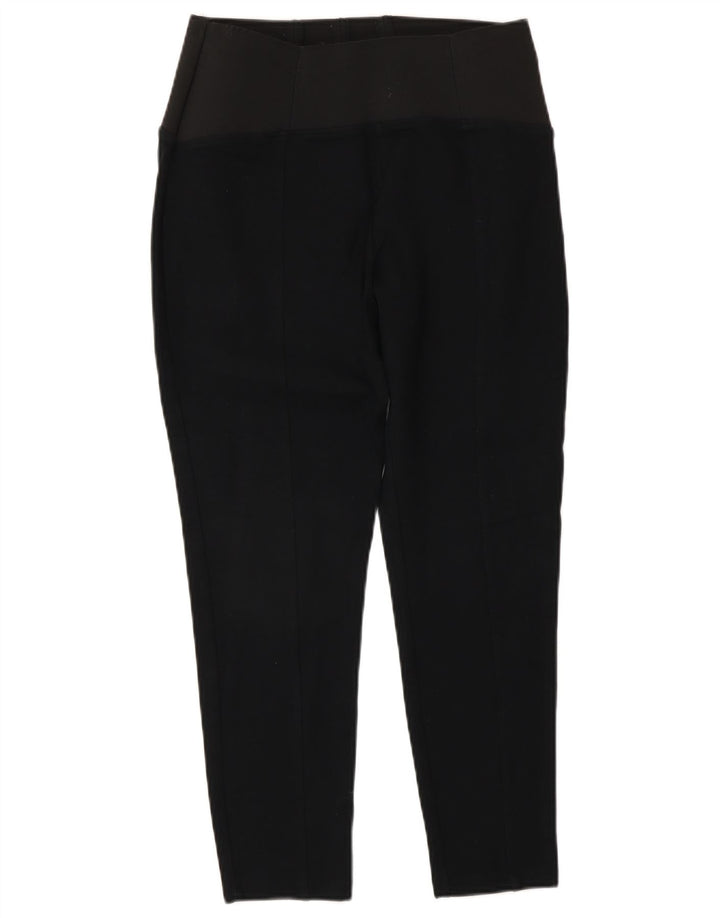 Leggings crop pentru femei Marks & Spencer UK 12 Medium Black Viscose