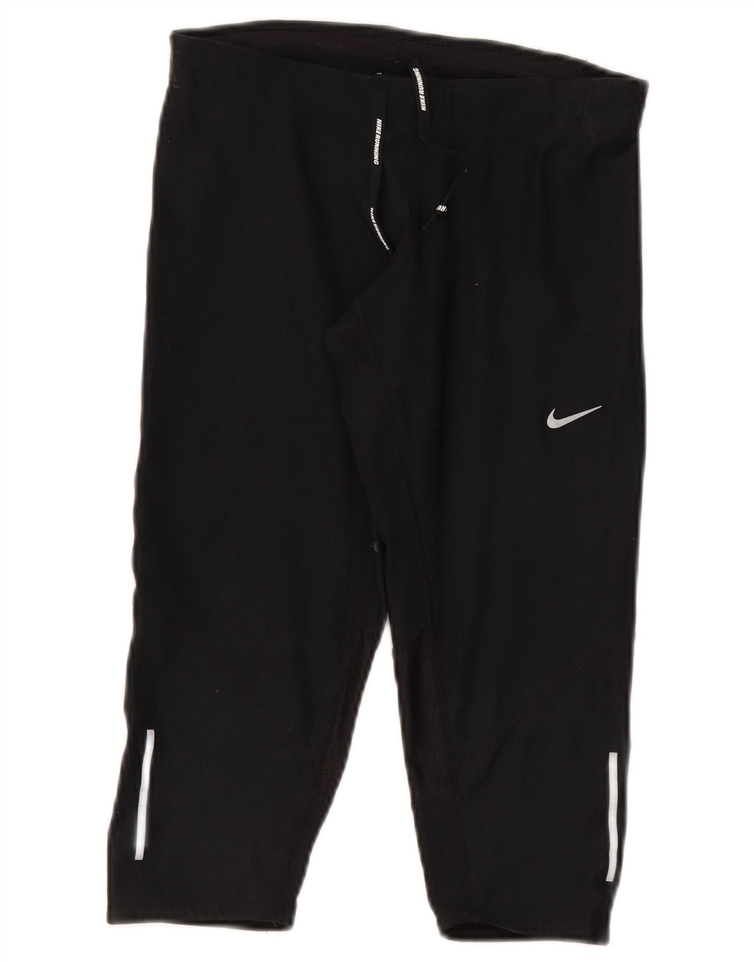 Nike Damen Dri Fit Capri-Leggings, Größe S, Größe S, Schwarz, Polyester