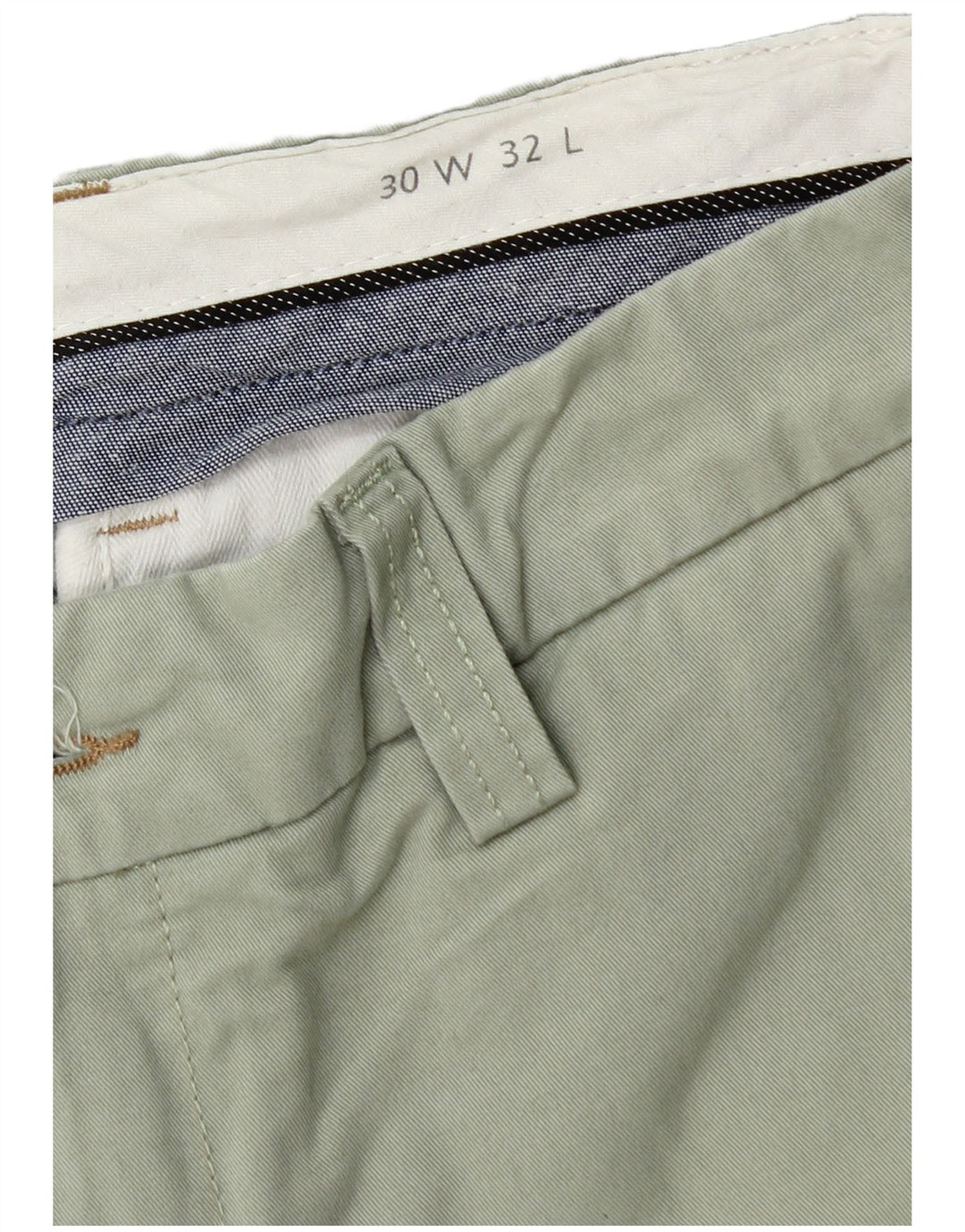 Jack Wills Mens Chino Shorts W30 Medium Green Cotton