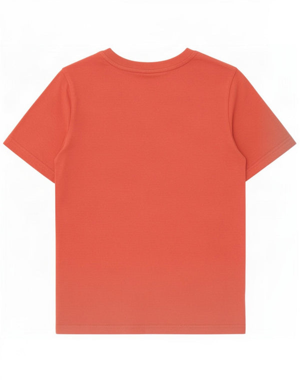 Puma drenge grafisk t-shirt top 9-10 år rød bomuld