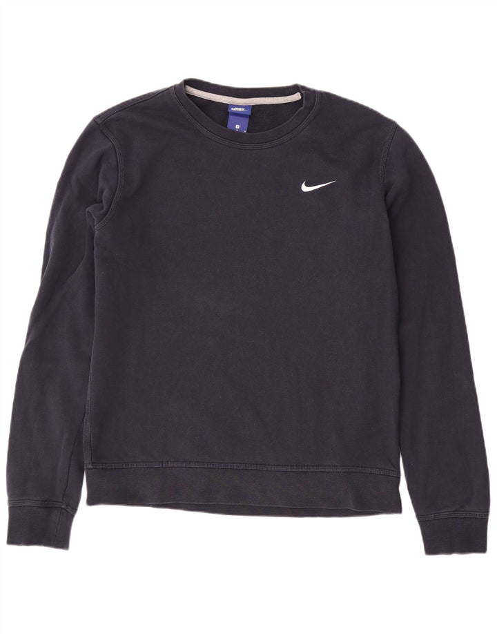 NIKE Mens Sweatshirt Jumper Medium Navy Blue