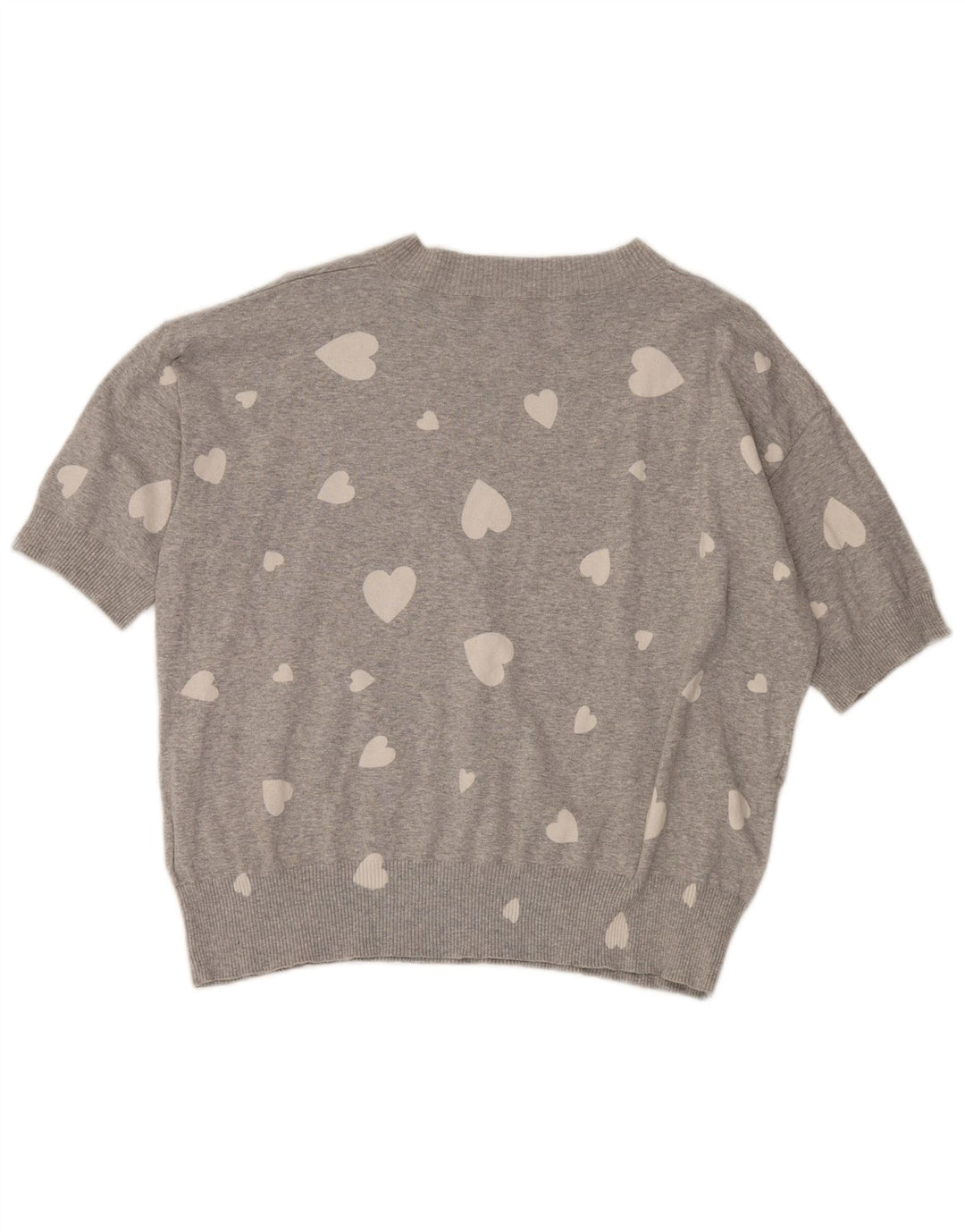 Marks & Spencer Dame abstrakt mønster Rundhals sweater UK 16 Larg
