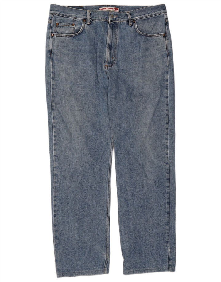 Carrera Herren 700 Straight Jeans W36 L31 Blau