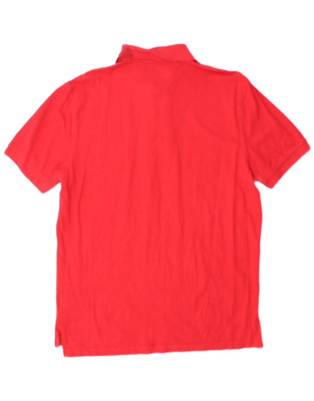 TOMMY HILFIGER Mens Polo Shirt Large Red Cotton