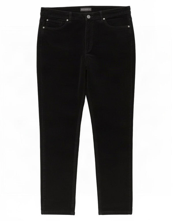 Marks & Spencer Damen Slim Cordhose UK 16 Large W36 L31 Schwarz