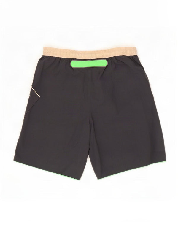 Lotto Mens Sport Shorts Medium Grey Colourblock