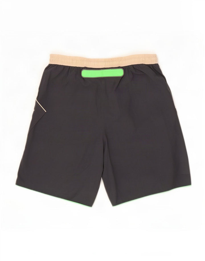 Lotto Mens Sport Shorts Medium Grey Colourblock