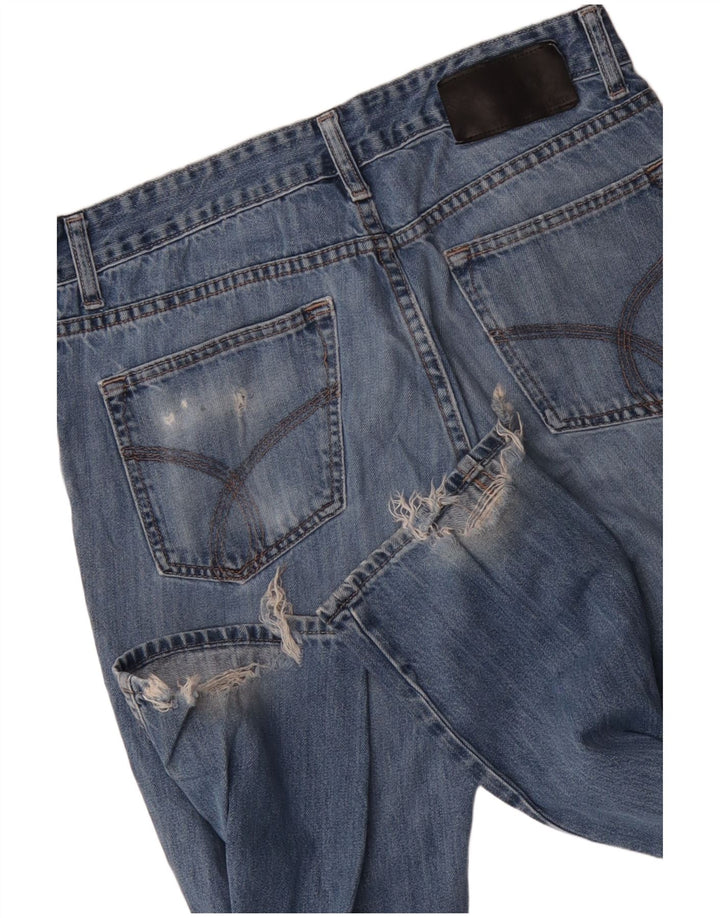 CALVIN KLEIN Mens Slim Jeans  W32 L32 Blue Cotton