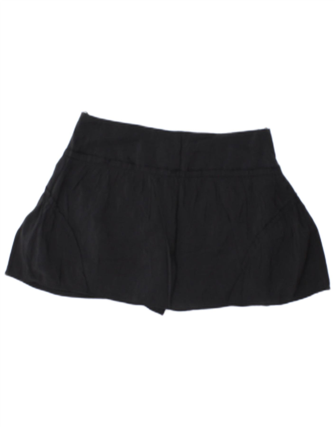 ZARA Womens Mini Skort UK 12 Medium  Black
