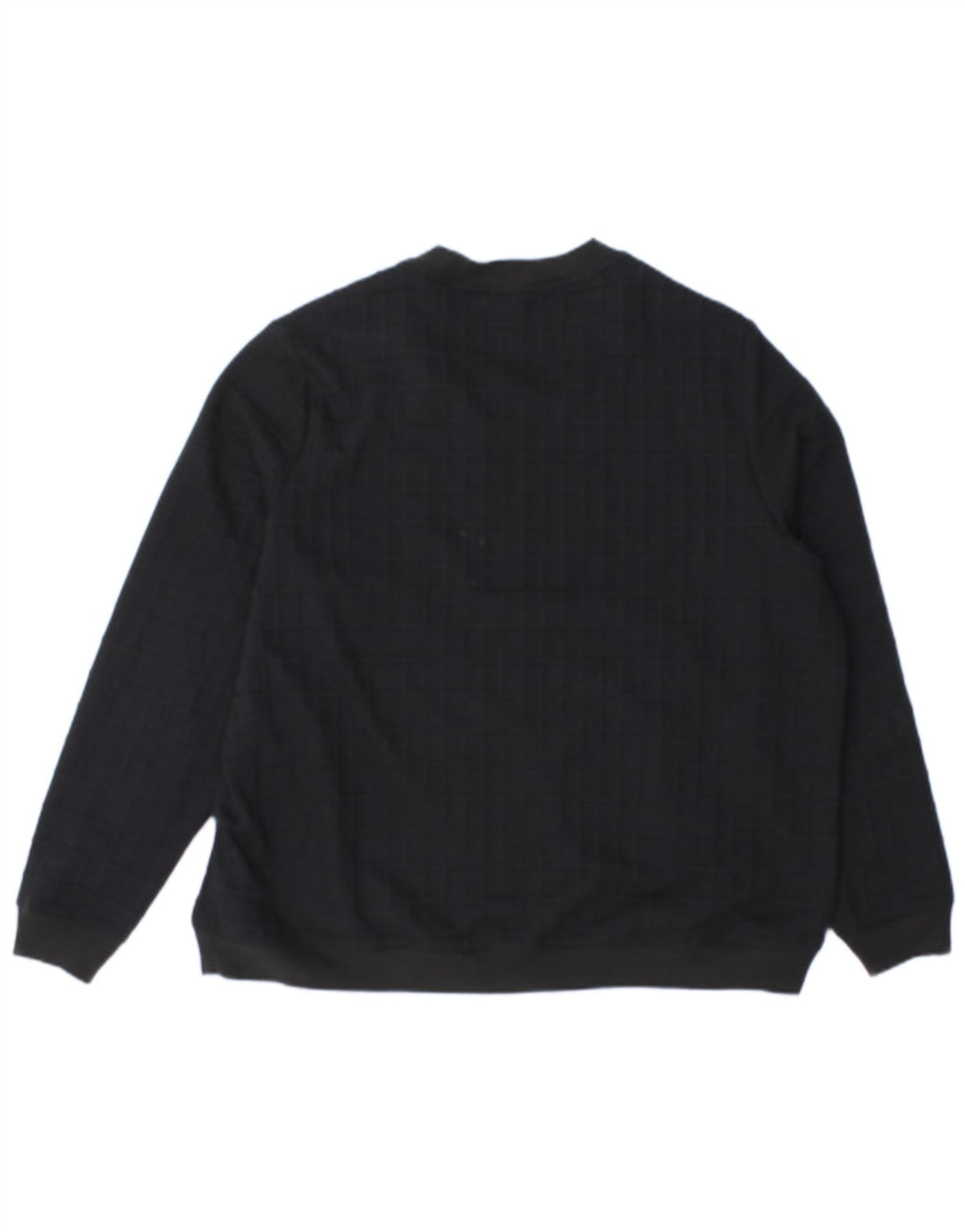 Marks & Spencer træningsdragt topjakke til kvinder UK 20 2XL sort ternet polyester