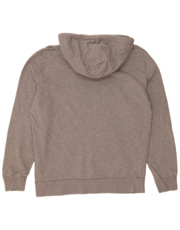 Levi's Pull à Capuche Graphique Homme Gris Moyen Coton