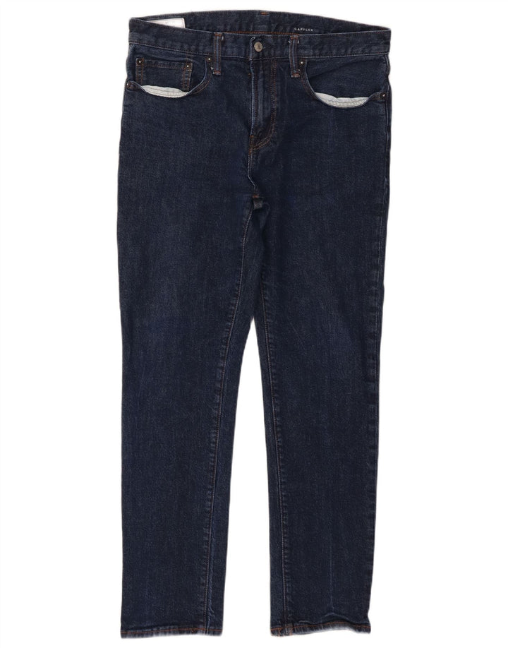 Gap Mens Slim Jeans W31 L30 Navy Blue Cotton