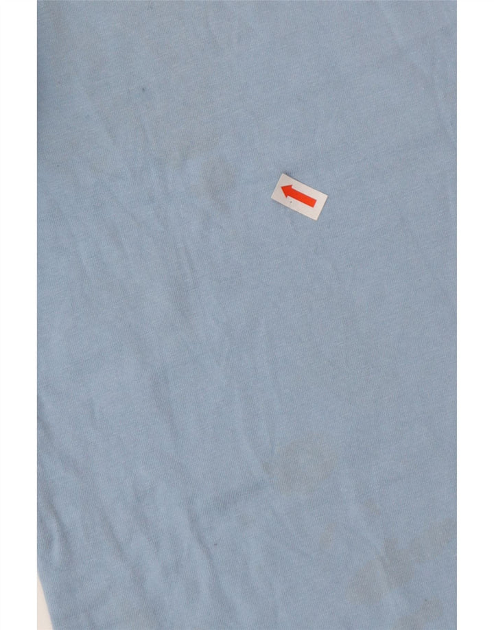 Crew Clothing Mens T-Shirt Top Medium Blue Cotton