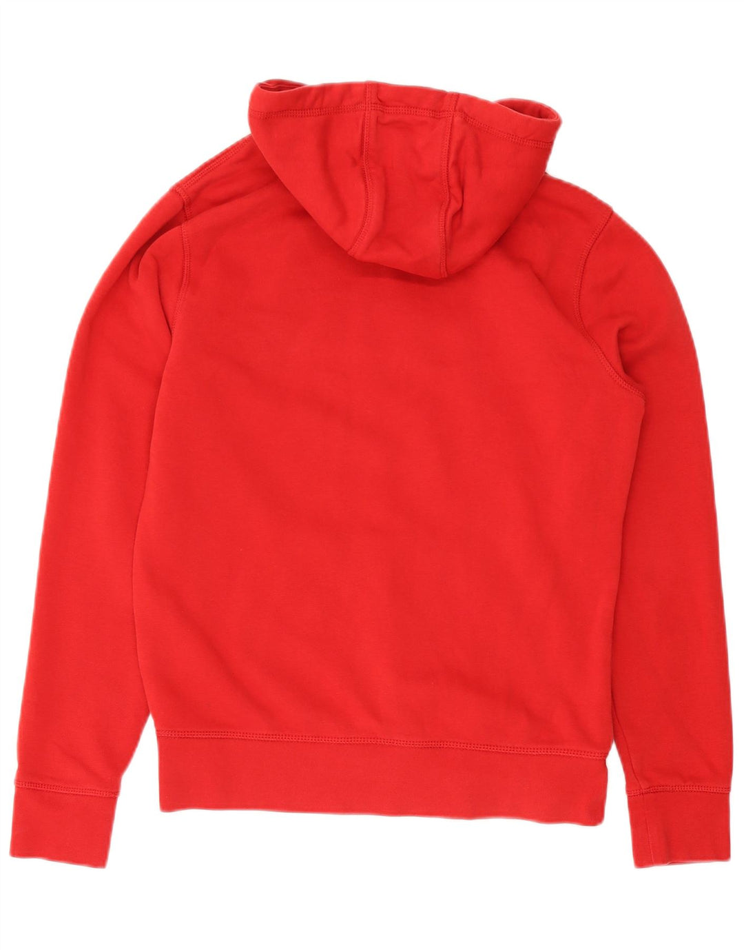 Tommy Hilfiger Mens Graphic Hoodie Jumper Medium Red Cotton
